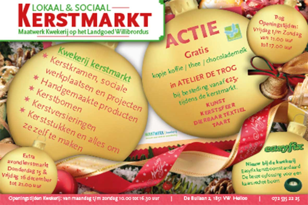 Kerstmarkt Kwekerij Maatwerk