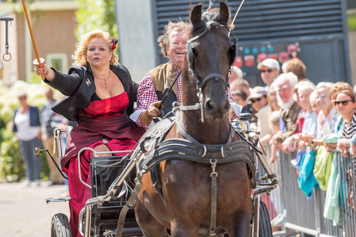 Nostalgisches Ringstechen in Akersloot