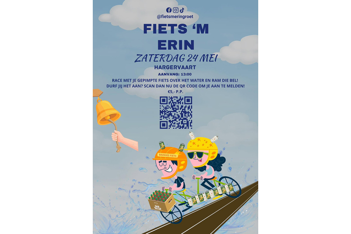 Fiets m erin - Groet