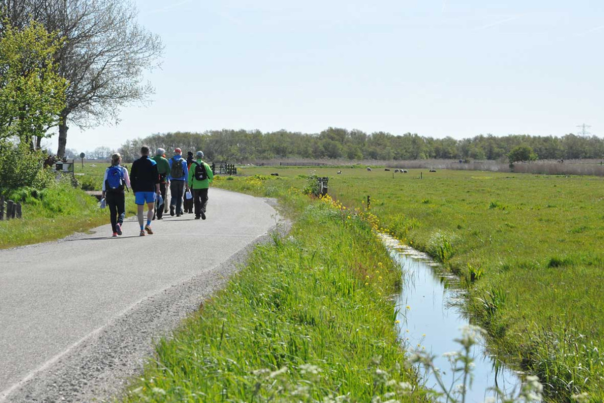 Wasserroute Uitgeest - Südroute Durch das OER-IJ-Bett