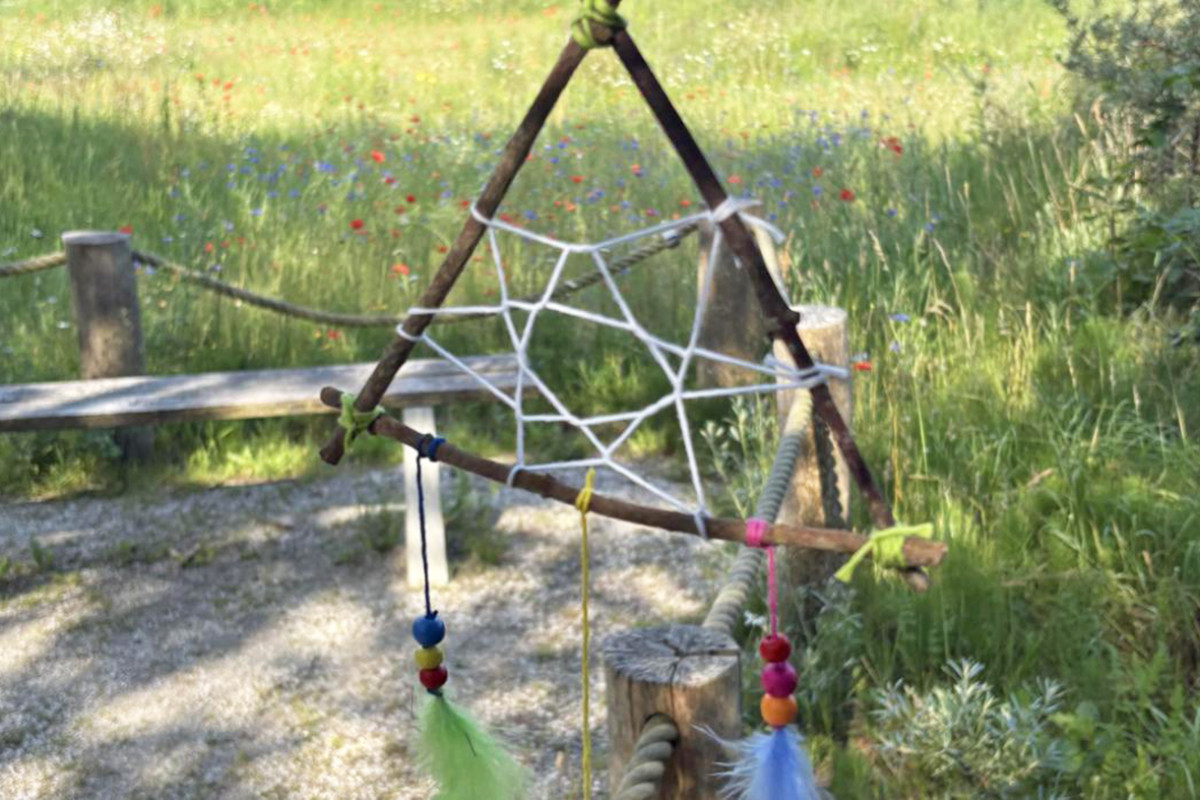 PWN Bezoekerscentrum De Hoep - Dromervanger knutselen