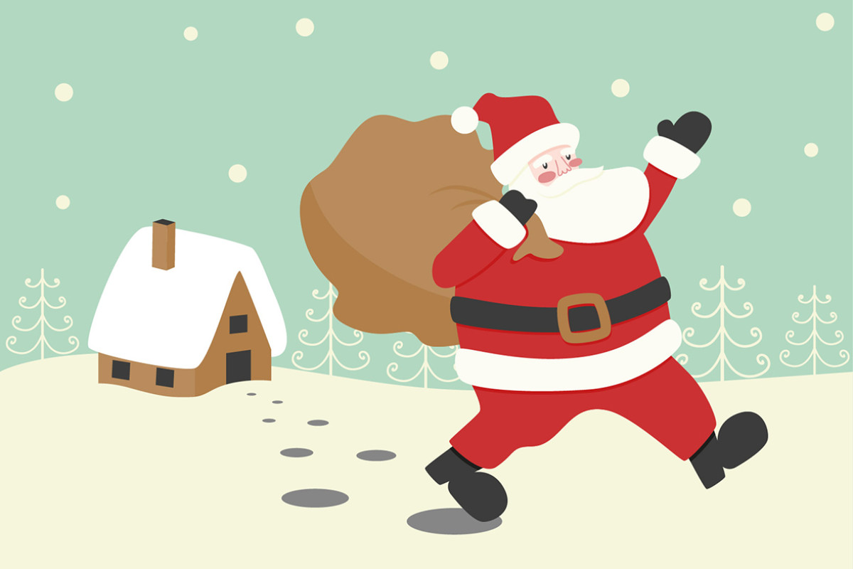Kerstmannenrun Schoorl