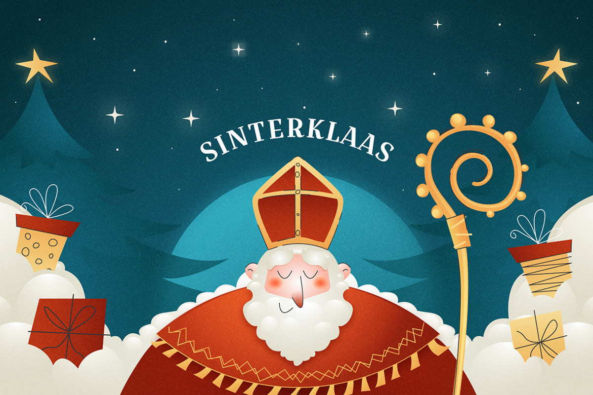 Einzug von Sinterklaas in Groet