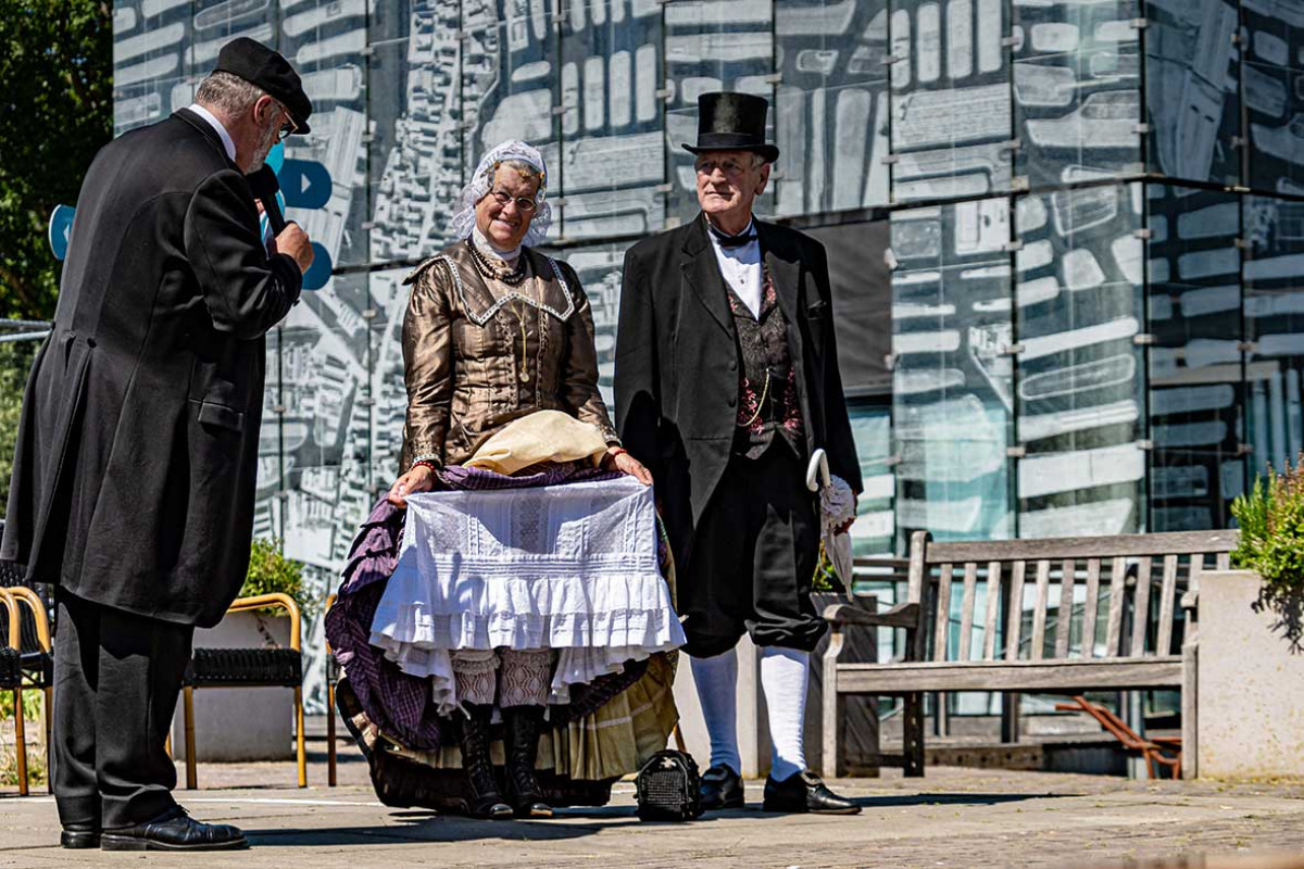 Museum BroekerVeiling -  Historische modeshow