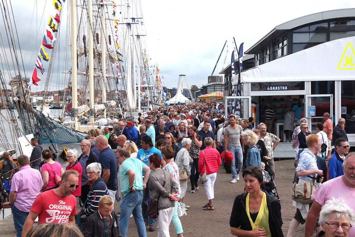 Presail in de havens van IJmuiden