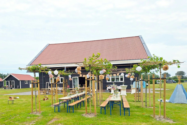 Landschaft Campingplatz De Kolibrie