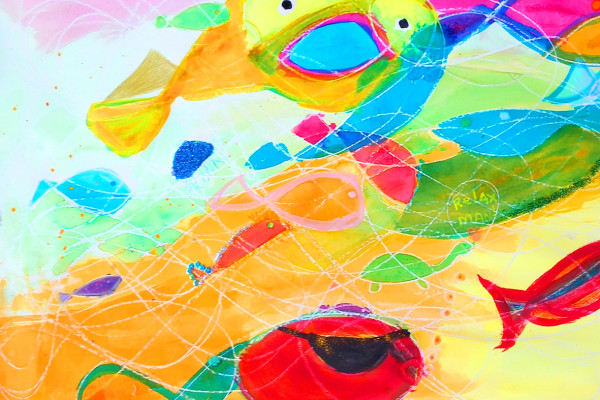 Intuïtieve teken- en schilderworkshops