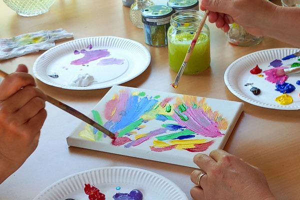 Intuïtieve teken- en schilderworkshops